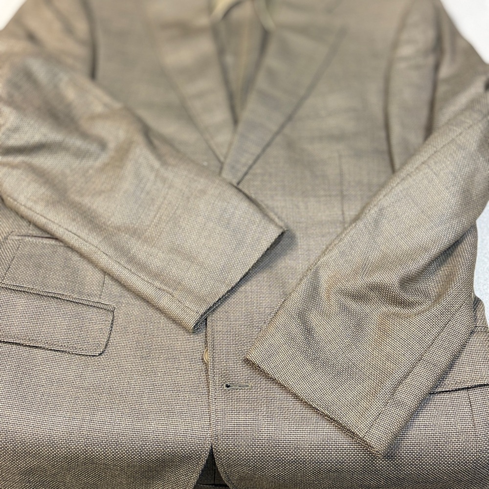 Murano Tan/Patterned Men's Blazer 38 R - Picture 11 of 15